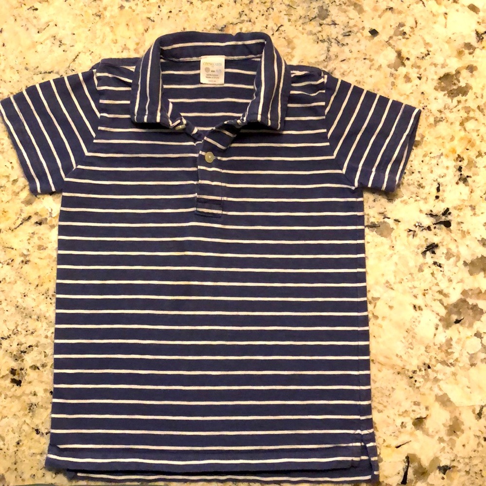 Adorable Crewcuts for J Crew cotton striped polo